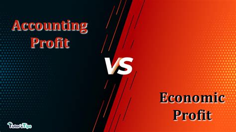 Difference Between Accounting And Economic Profit Tutors Tips