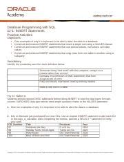 Dp Practice Converted Docx Database Programming With Sql