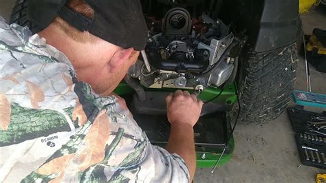 Replacing Throttle And Coke Cables And Handles On John Deere Z E