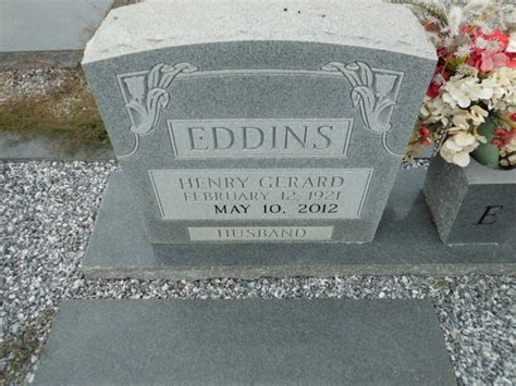 Henry Gerard Eddins Find A Grave Memorial