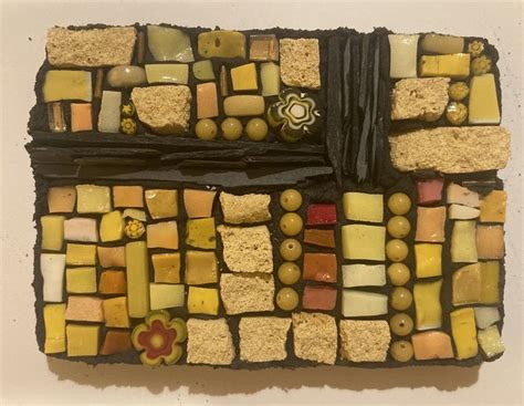 Painting Scotland Yellow Rachel Davies Mosaics Mosaic Mosaic Art