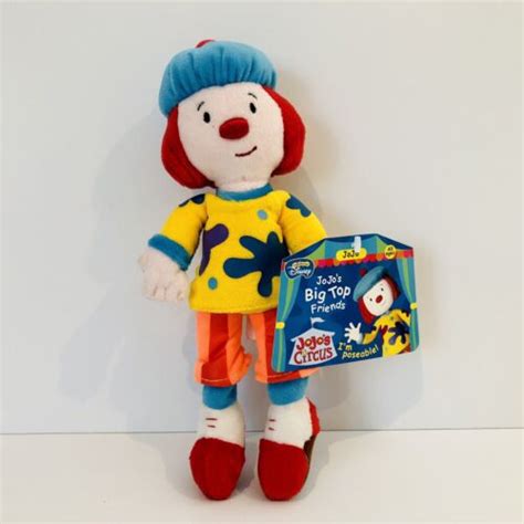 Disney Playhouse Jojos Circus 8 Poseable Plush Soft