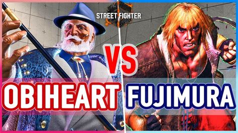 SF6 Obiheart JP Vs Fujimura Ken Street Fighter 6 YouTube