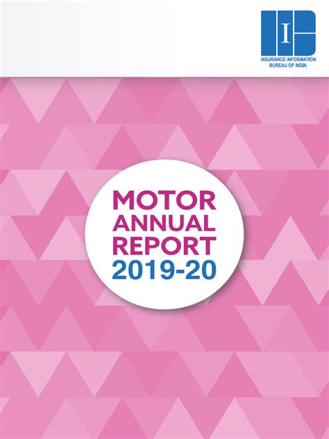 Motor Annual Report Fy 201920 Pdf Insurance