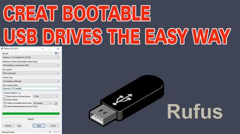 Rufus How To Create A Windows Bootable Usb Flash Drive Youtube