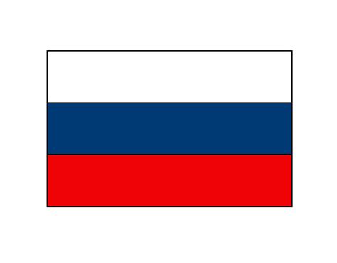 Desenho de bandeira da rússia pintado e colorido por Vito o dia 13 de