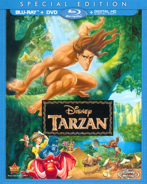 Best Buy Tarzan 2 Discs Includes Digital Copy Blu Raydvd 1999