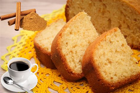 Bolo De Canela óleo Fofinho Da Vovó Perfeito Para O Café Da Manhã