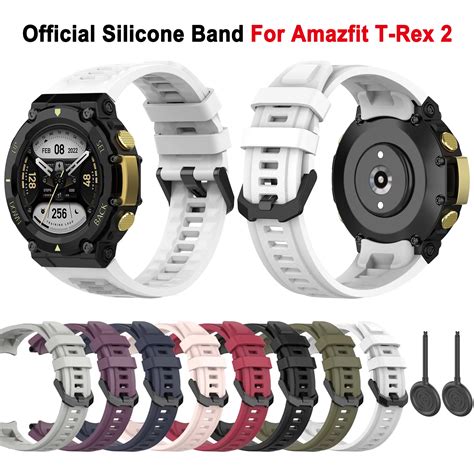 Para xiaomi huami amazfit t rex 2 oficial cinta substituição pulseira