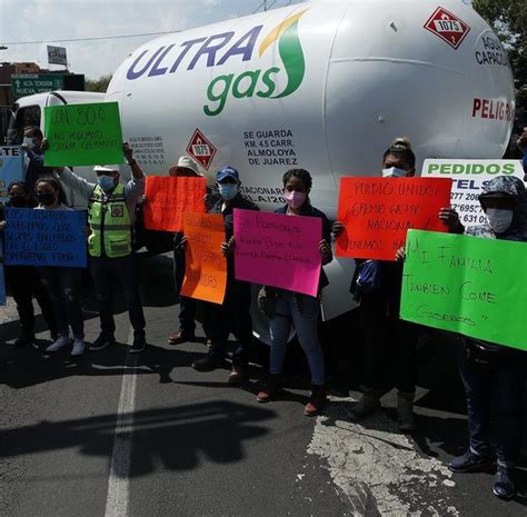 Gaseros De M Xico Protestan Con Un Paro Contra Precios Y Medidas Del