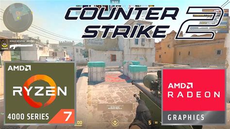 Counter Strike 2 Amd Ryzen 7 4700u Radeon Vega 7 Integrated Graphics Test Gameplay Youtube