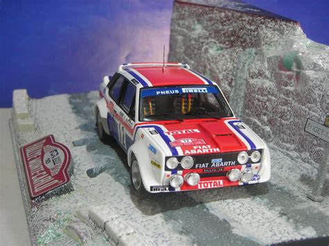 Fiat Abarth Rallye Automobile Monte Carlo Mouton Conconi