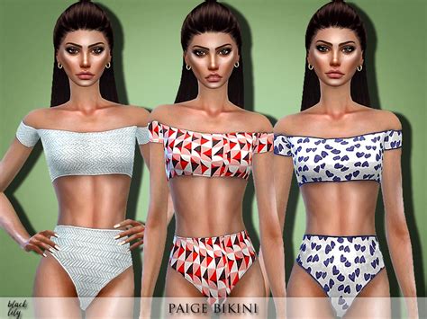 The Sims Resource Paige Bikini