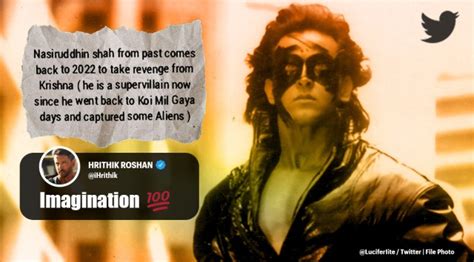 Hrithik Roshan is impressed as fan comes up with Krrish 4 plot in 5 ...