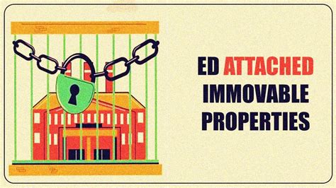 Ed Provisionally Attached 4 Immovable Properties Worth Rs 45 23 Crore