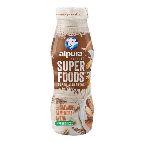 Yoghurt Bebible Alpura Superfoods Natural G Bodega Aurrera