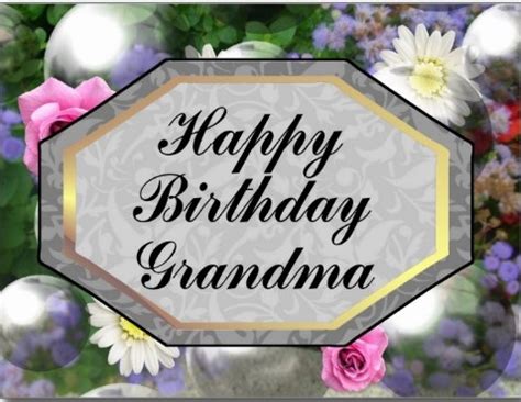 Happy Birthday Grandma