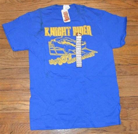 Night Rider Men S T Shirt Size Medium New With Defect EBay