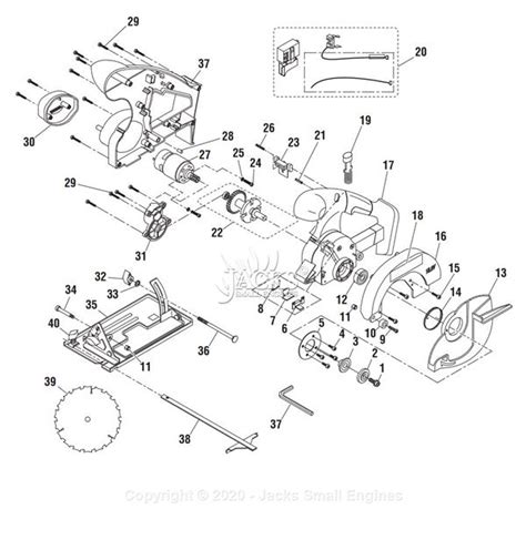 Ryobi Circular Saw Parts Diagram