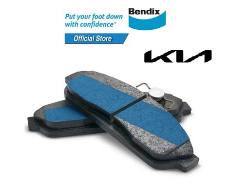 Original Bendix Metal King Titanium Db1466 Rear Brake Pads For Kia