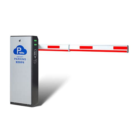 Support Smart Management DC Motor Auto Car Park Boom Gate Barrier For