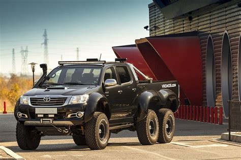 Video: Toyota Hilux Gets An Extra Set Of Wheels For Off-Road Madness