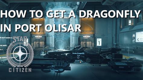 HOW TO GET A DRAGONFLY IN PORT OLISAR YouTube