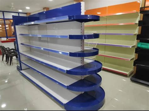 Mild Steel Free Standing Unit Supermarket Display Rack At Rs Piece