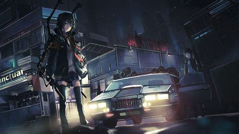 Car Anime Wallpapers - Top Free Car Anime Backgrounds - WallpaperAccess