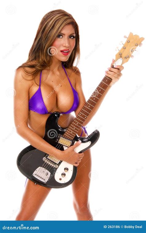 Rock And Roll Bikini Stock Photo Image Of Model String