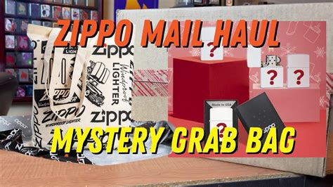 Zippo Mail Haul Mystery Grab Bag YouTube