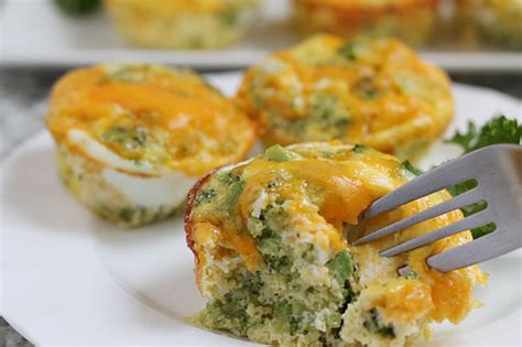 How To Make Easy Broccoli And Cheese Egg Muffins For Breakfast