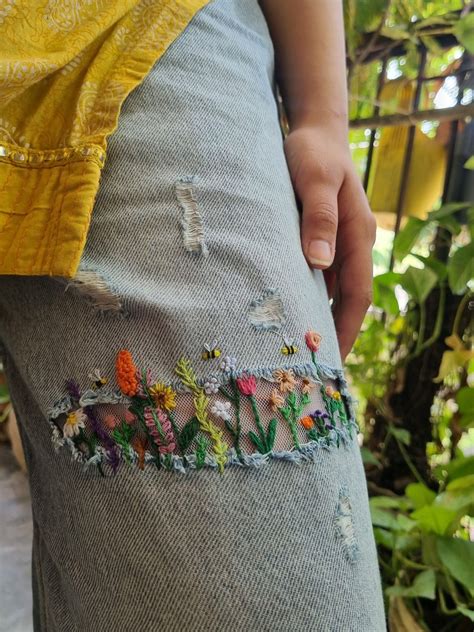 Embroidery Jeans Diy Artofit