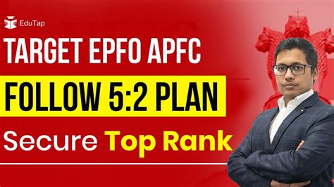 UPSC APFC Preparation Strategy EPFO APFC Recruitment Study Plan For