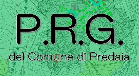 Pianificazione E Governo Del Territorio P R G Di Predaia E Degli Ex