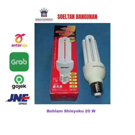 Jual Shinyoku Ecolamp 20 Watt Shinyoku 20 Watt Lampu 20 Watt Pl 20