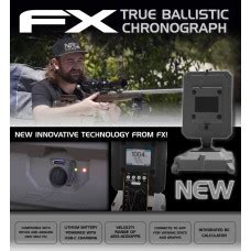 Fx True Ballistics Radar Chronograph