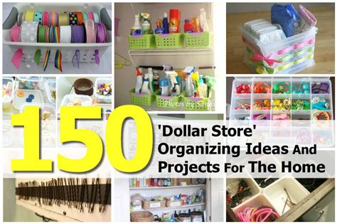 Dollar Store Organizing Ideas And Projects For The Home