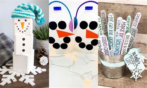 Winter DIY Crafts and Projects - 15 Best Winter Activities Ideas