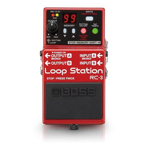 Boss Rc 3 Loop Station At Gear4music