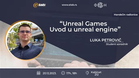 Handon Unreal Games Uvod U Unreal Engine Katedra Za