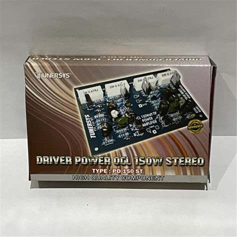 Jual Tunersys Driver Kit Power OCL 150watt Stereo PD 150st Kota