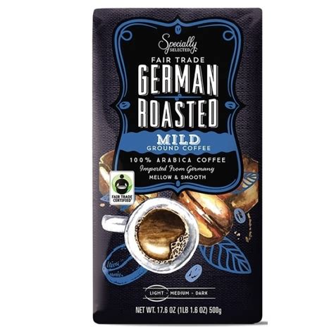 Premium German Roasted Mild Ground Coffee 17 6oz Light Roast