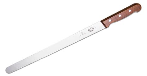 Victorinox Forschner Serrated Slicing Knife Round End Rosewood