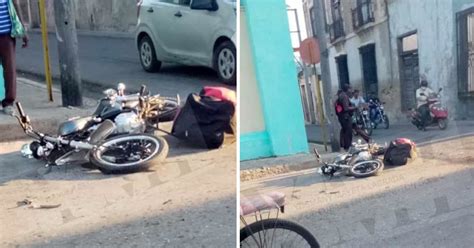 Cami N Impacta A Moto Y Deja A Dos Cubanos Heridos