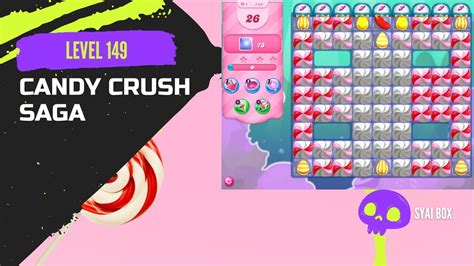 Candy Crush Saga Level 149 ⭐️⭐️⭐️ Super Sugar Crush No