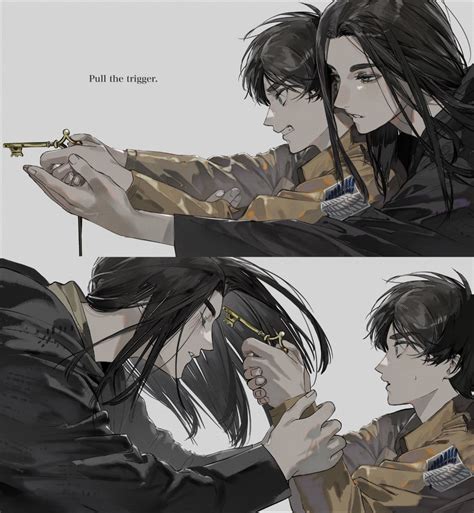 pin  paxwey   ilustraciones attack  titan art attack