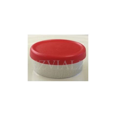 20mm Red Matte Flip Off Cap Vial Seals By West Pharmaceutical Services