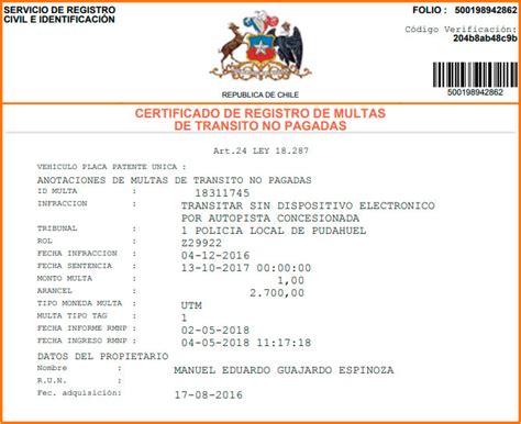 Revisa AQUÍ el certificado de multas de cualquier auto