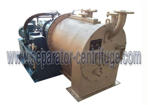 Food Centrifuge Stage Pusher Mineral And Sea Salt Centrifuge Machine